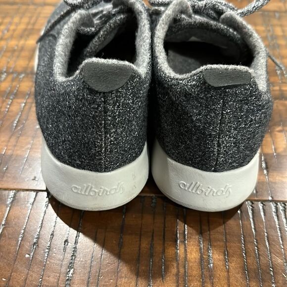 Allbirds men’s 9 charcoal gray wool runners - Picture 4 of 6